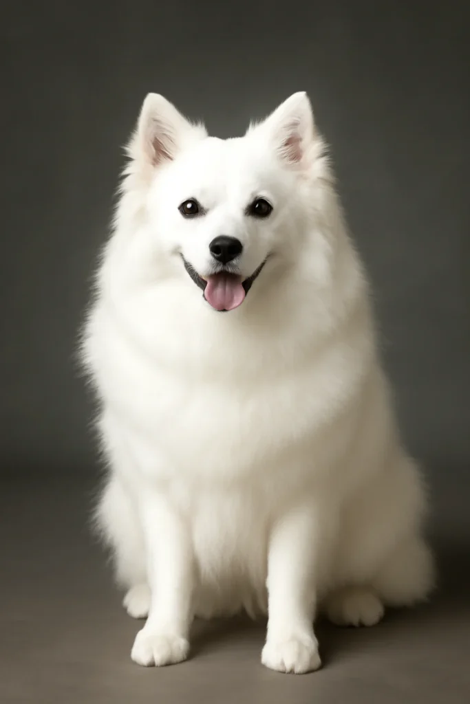 American Eskimo Dog 2 American Eskimo Dogs